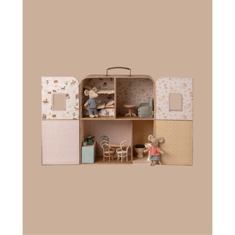 PRE-ORDER: Maileg SuitCasa - Mice and Furniture Sold Separately (Estimated Ship Date: Late November)