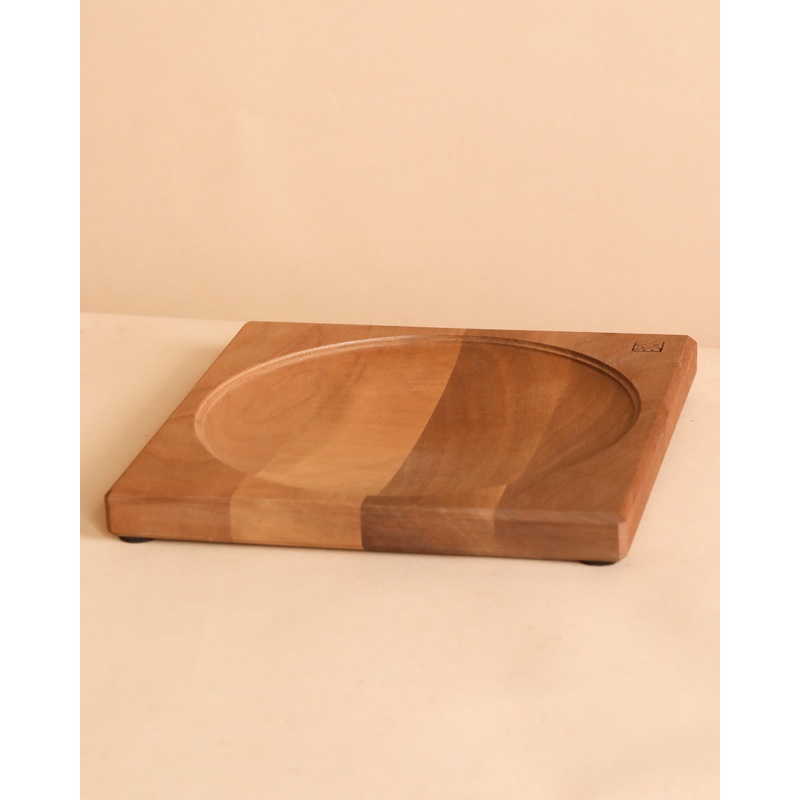 Walnut Wood Spinning Plate