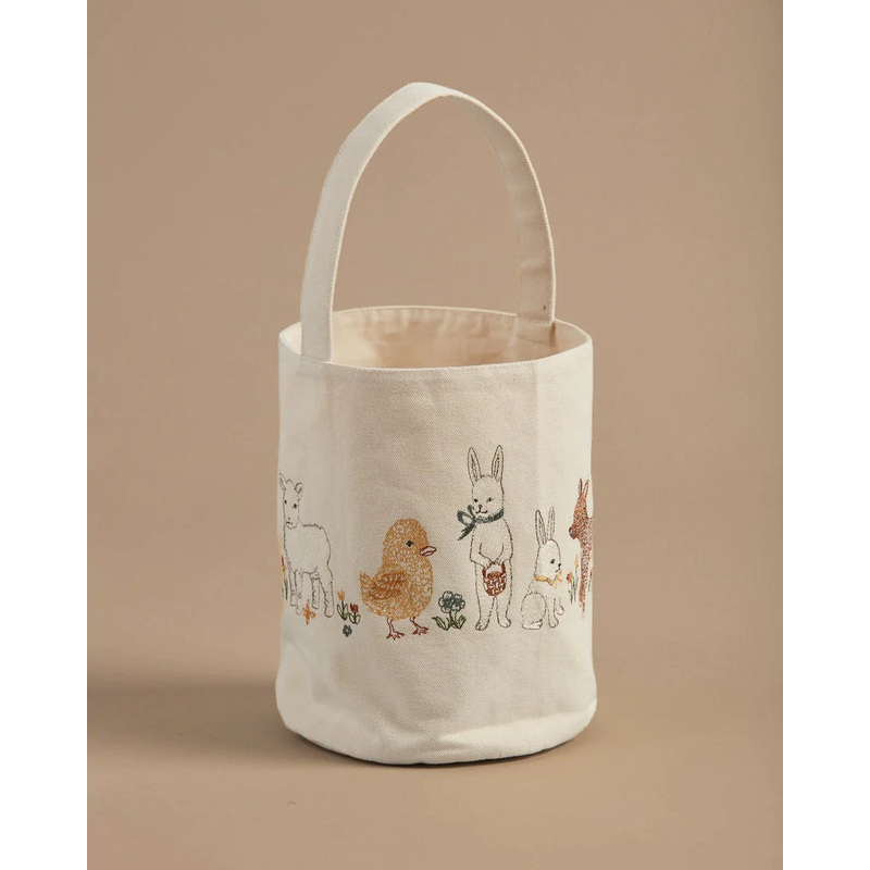 Coral & Tusk Spring Babies Canvas Bucket