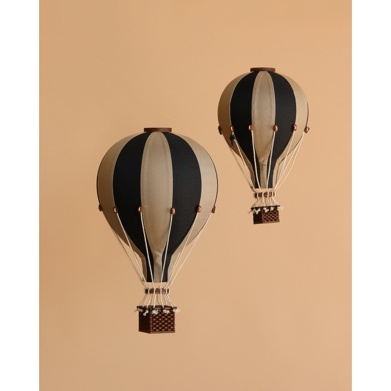 Hot Air Balloon - Black