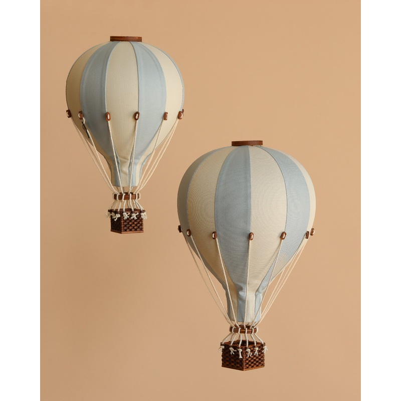 Hot Air Balloon - Light Blue