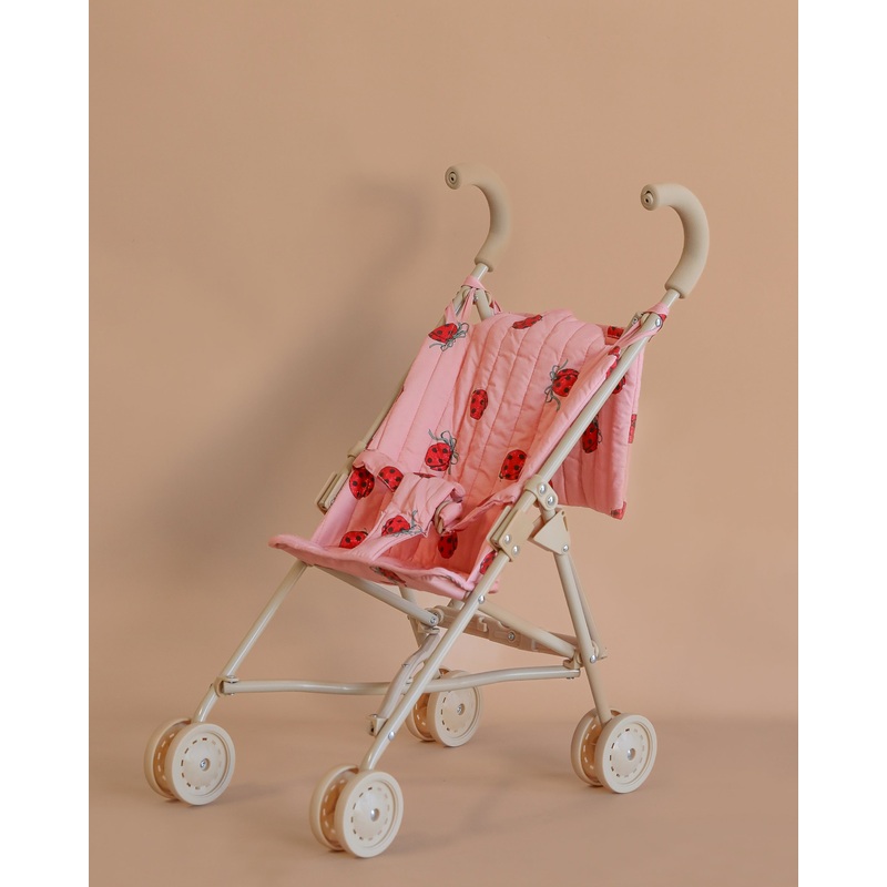 Konges Sloejd Doll Stroller - Ladybug