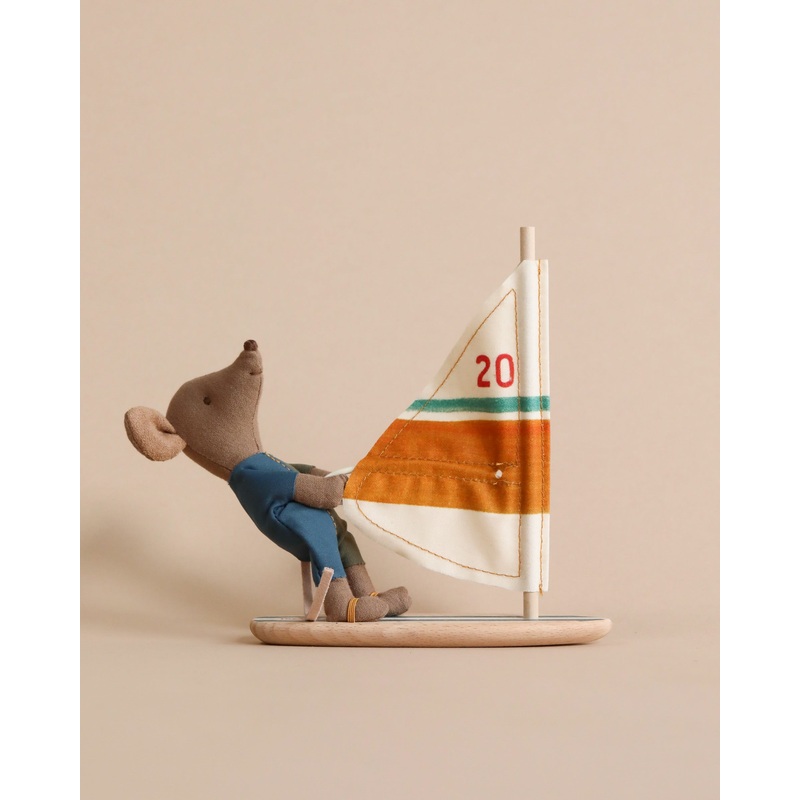 Maileg Little Brother Surfer Mouse