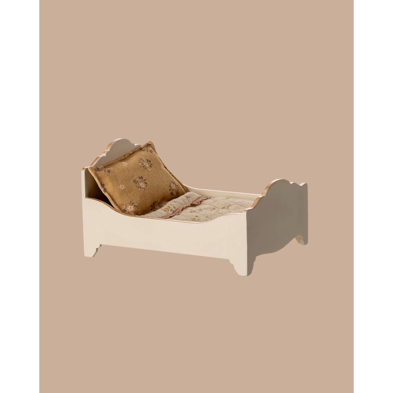 PRE-ORDER: Maileg Bed, Mouse - Off White (Estimated Ship Date: Early October)