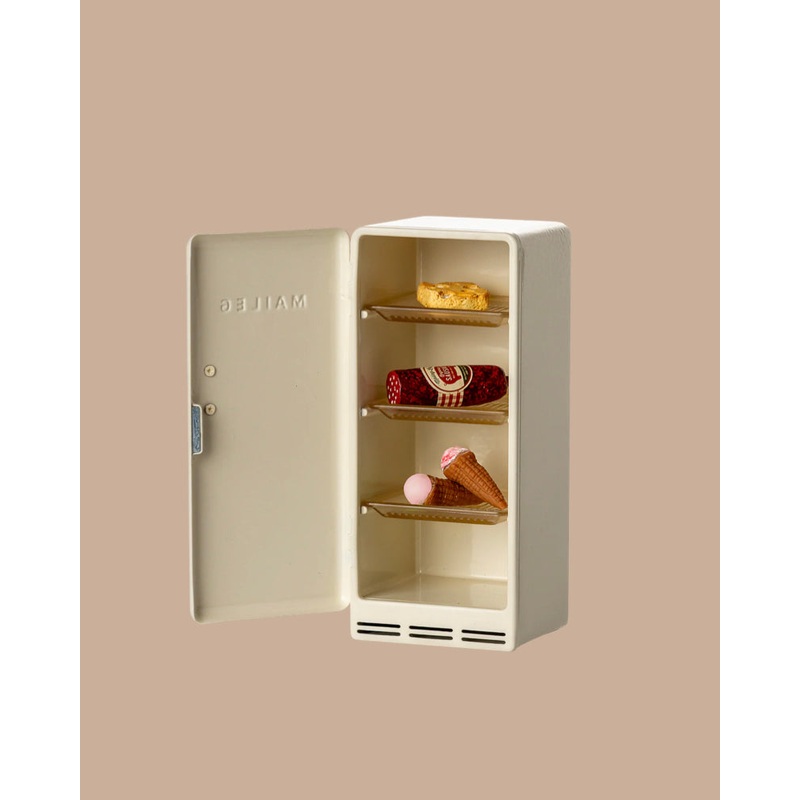 PRE-ORDER: Maileg Fridge, Mouse - Off White (Aprox. Ship Date: Early October)