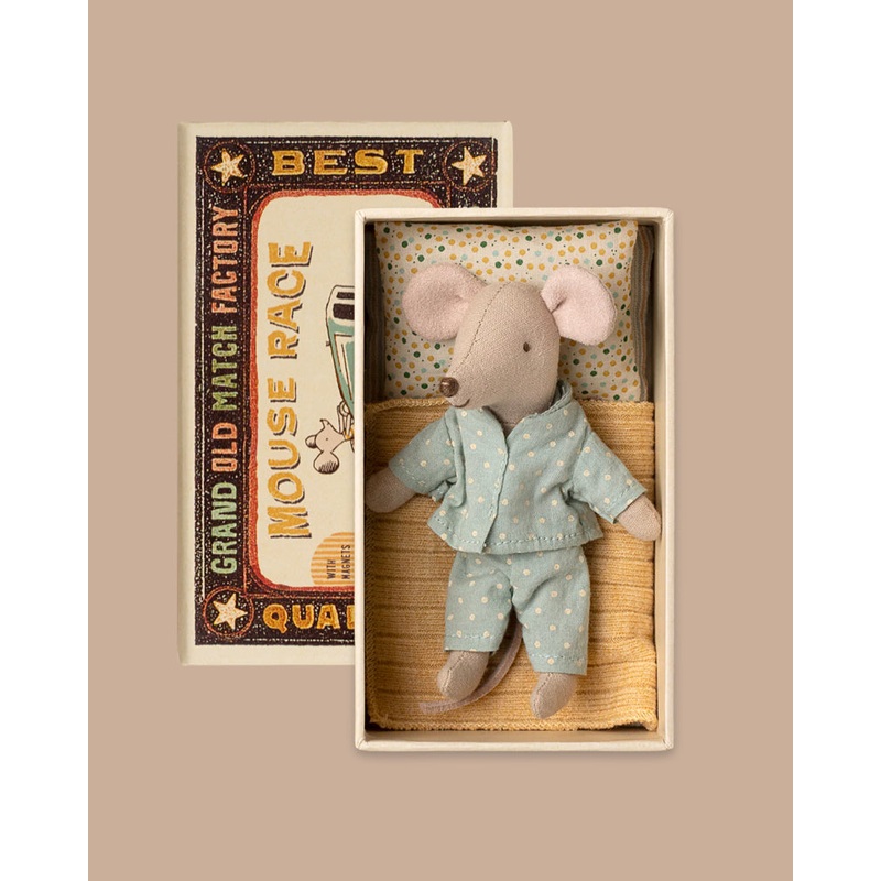 PRE-ORDER: Maileg Little Brother Mouse in Matchbox (Estimated Ship Date: Early November)