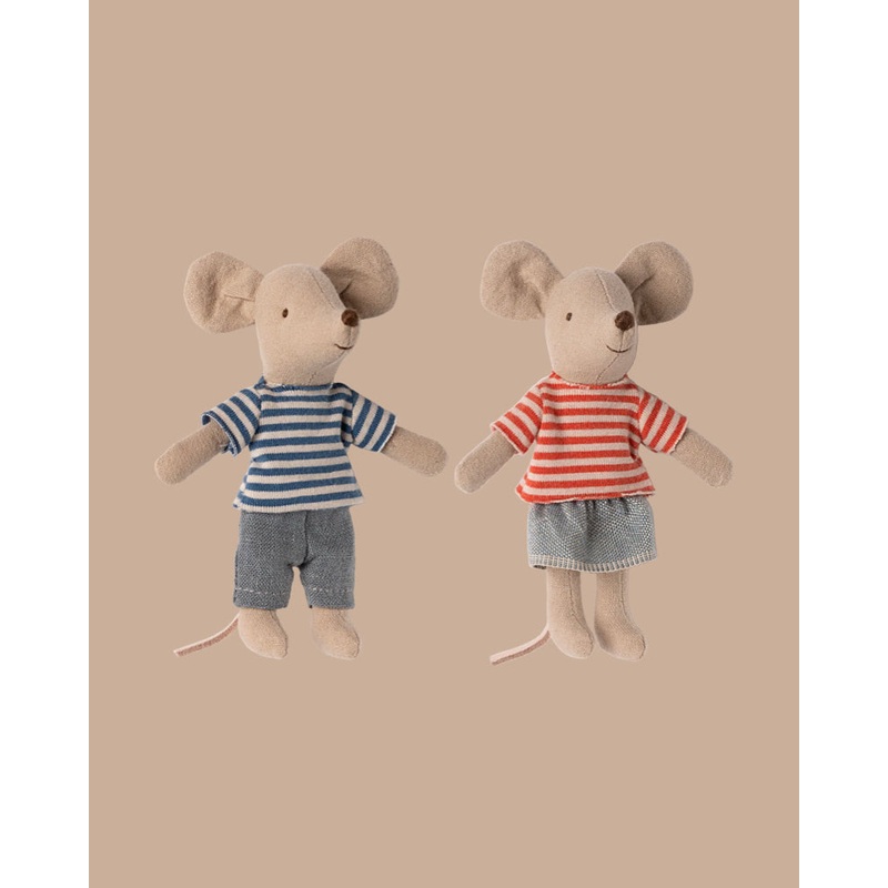 PRE-ORDER: Maileg LouiMax and Stella, Little Brother and Sister Mice (Estimated Ship Date: Late November)