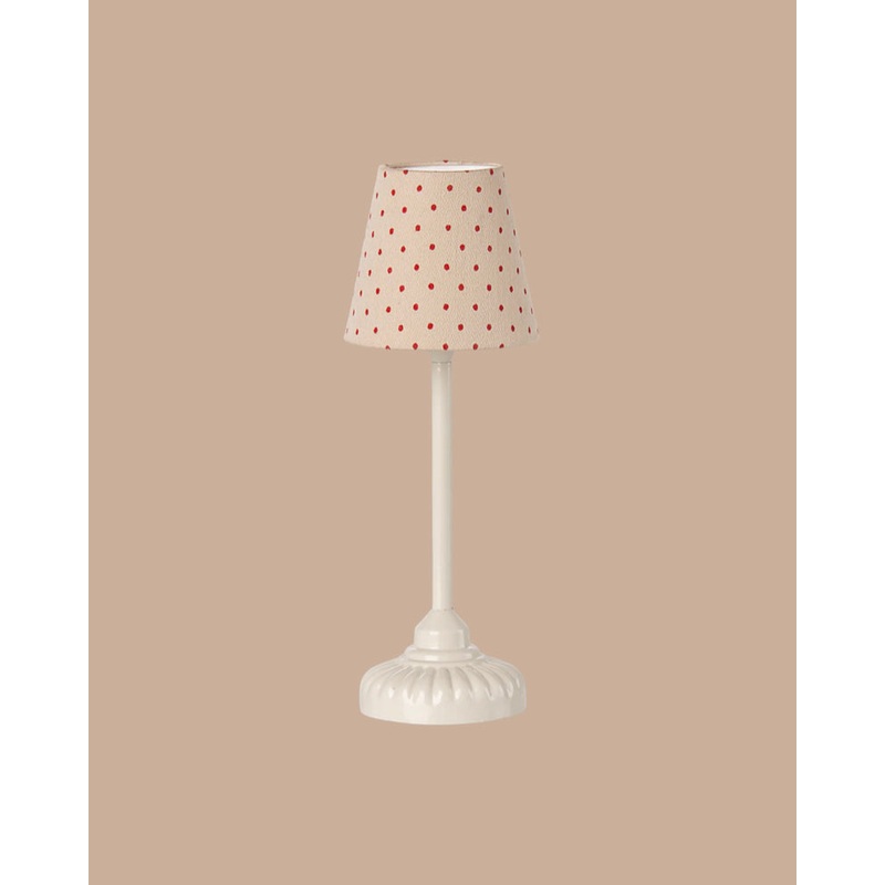 PRE-ORDER: Maileg Vintage Floor Lamp, Mouse - Sand (Estimated Ship Date: Late October)