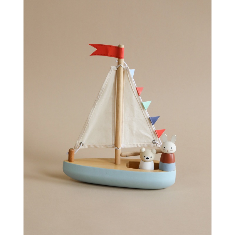 Wooden Sail Boat