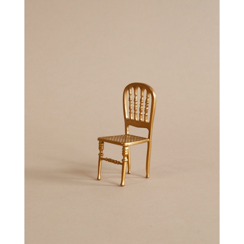 Maileg Mouse Size Gold Chair
