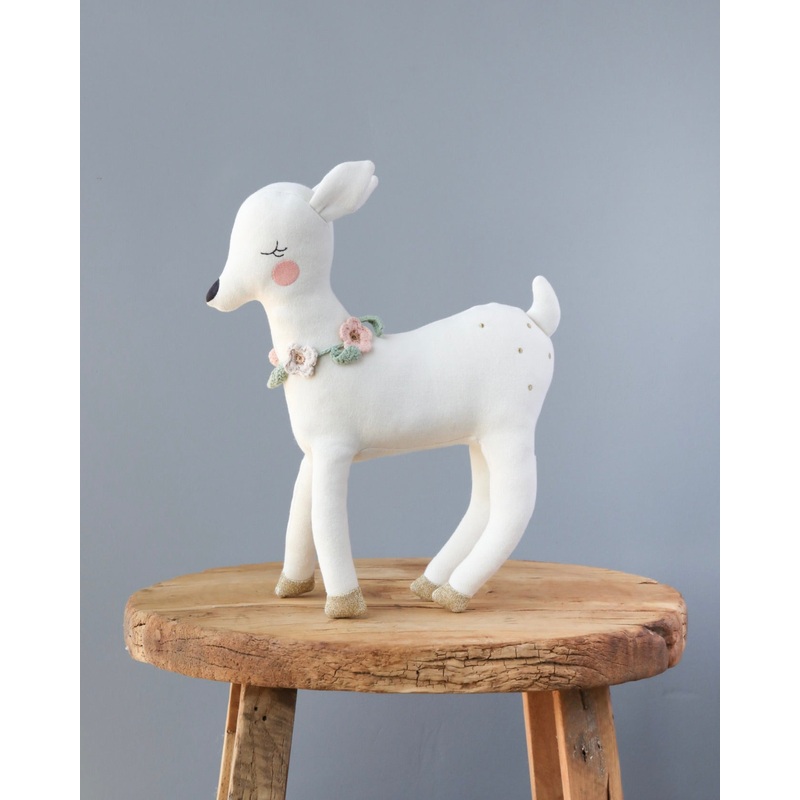 Meri Meri Blossom Baby Deer Stuffed Animal