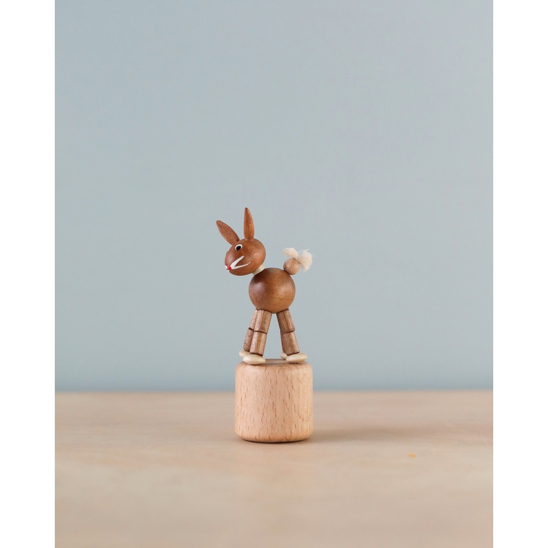 Wobbly Rabbit Push Toy
