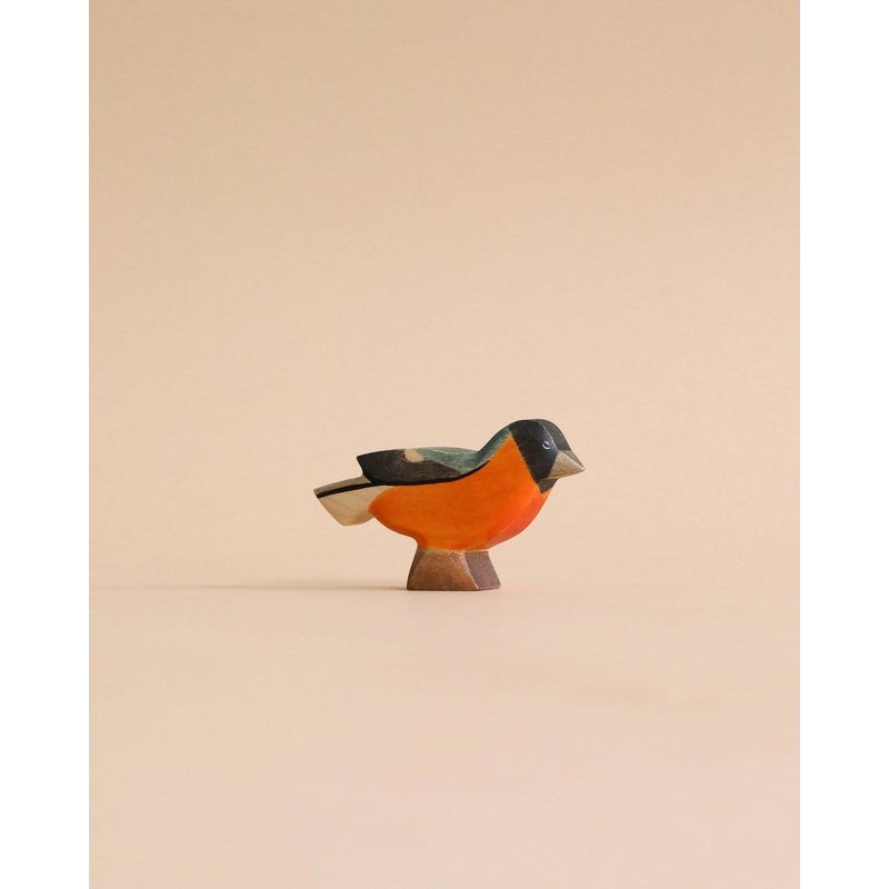Handmade Holzwald Bullfinch Bird