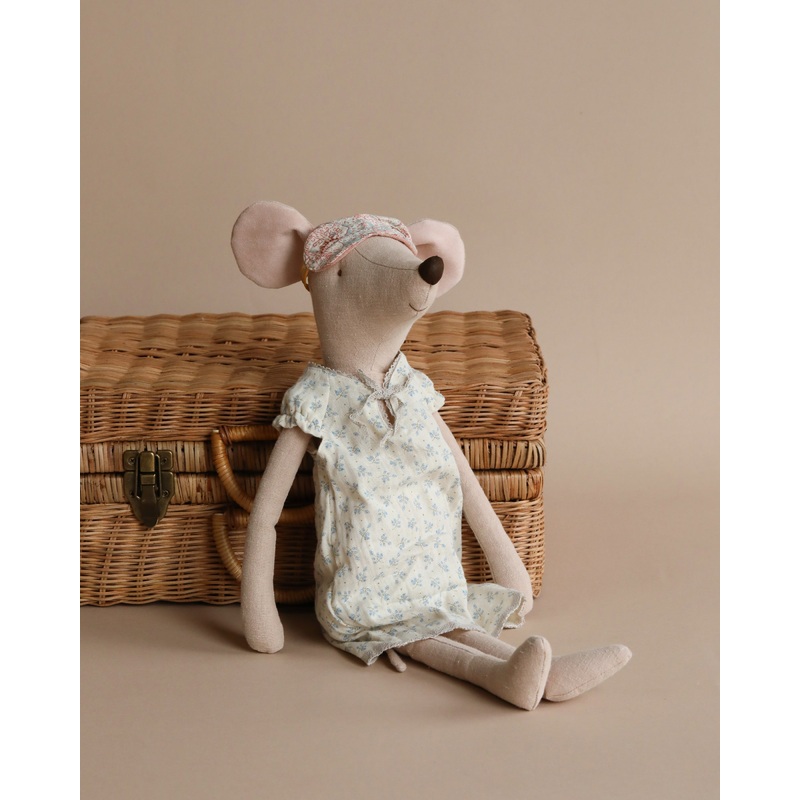 Maileg Maxi Mouse in Nightgown
