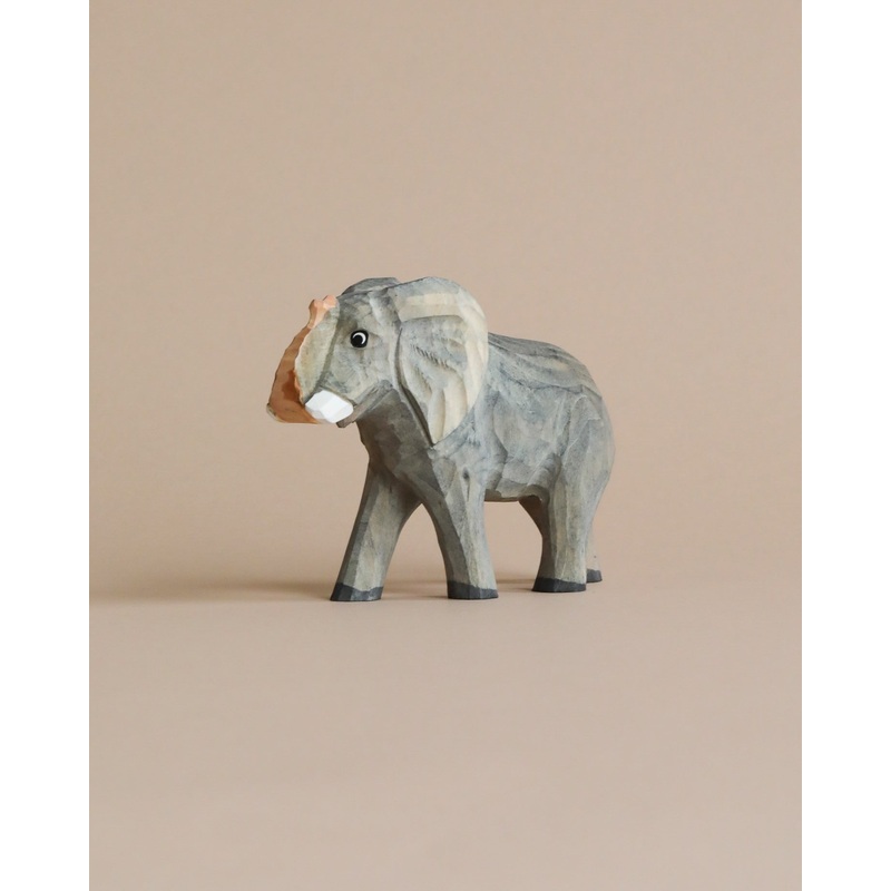 Hand Carved Wooden Elephant