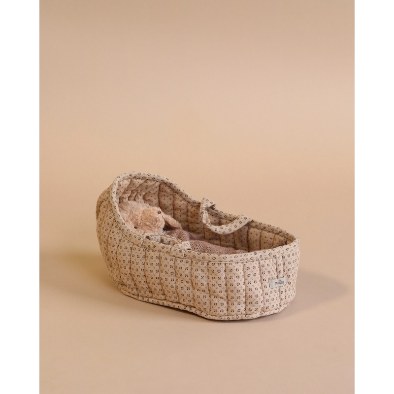 Maileg Carry Cot, Large - Sand