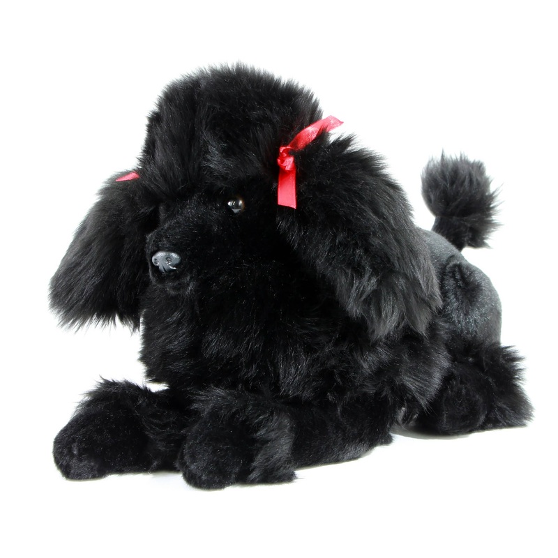 Black Show Poodle-Romeo 30cm
