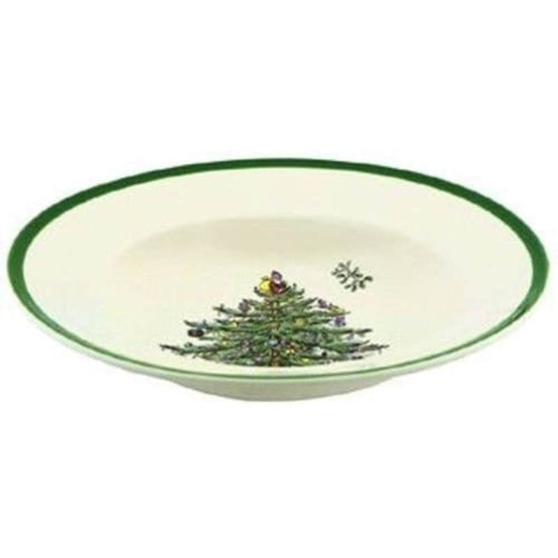 Spode Christmas Tree S/4 Soup Plates