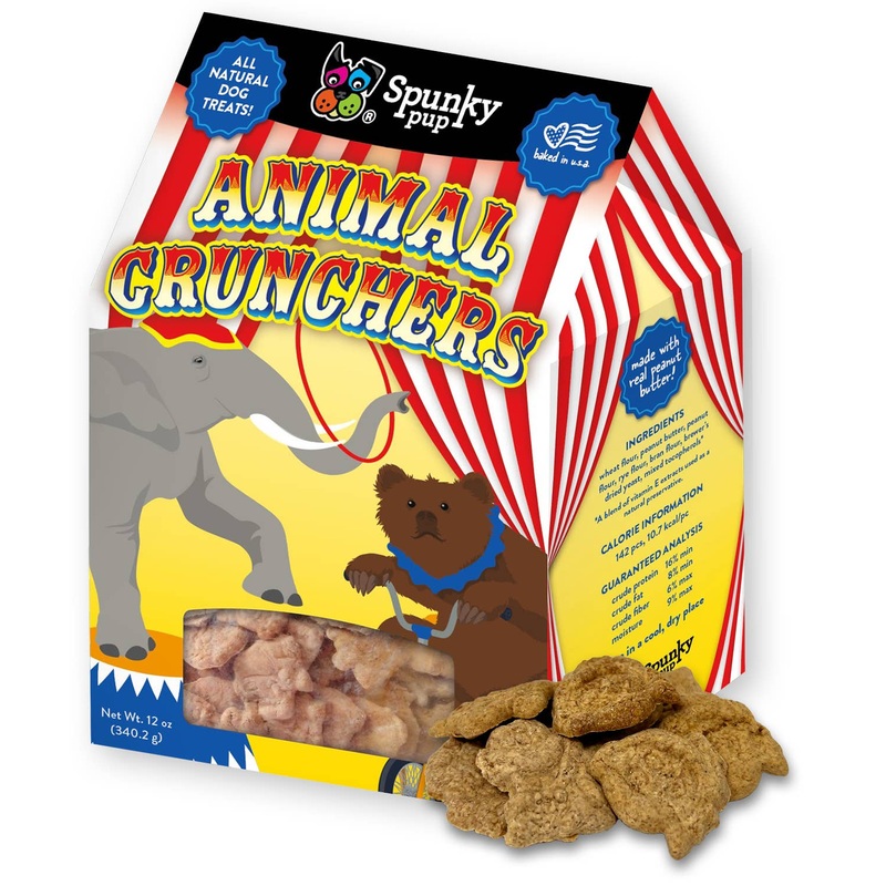Animal Crunchers Vegan All NATURAL Peanut Butter Dog Treats Made in the USA