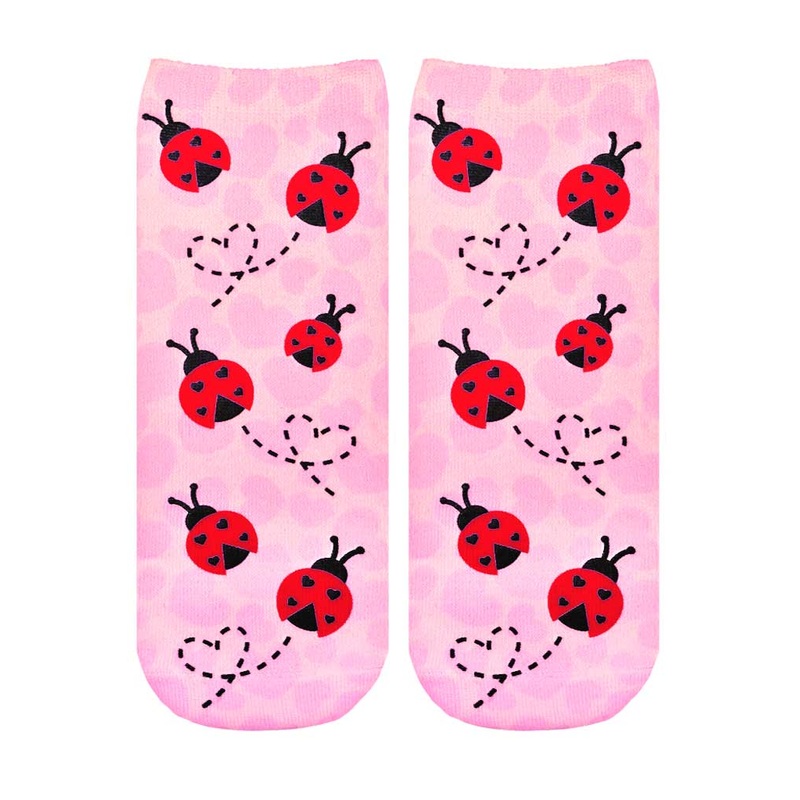 Love Bug Ankle Socks
