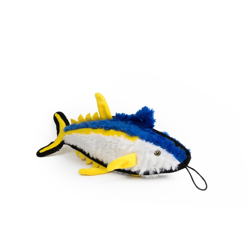 Ruffian Yellow Fin Tuna Tough Dog Toy *