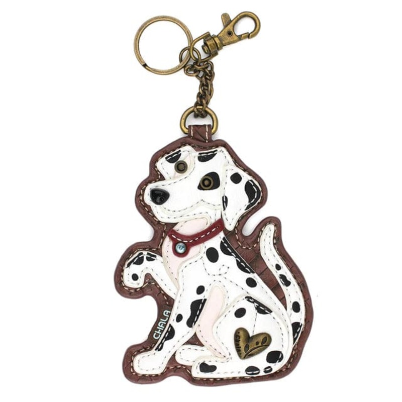 DALMATIAN KEY FOB/COIN PURSE