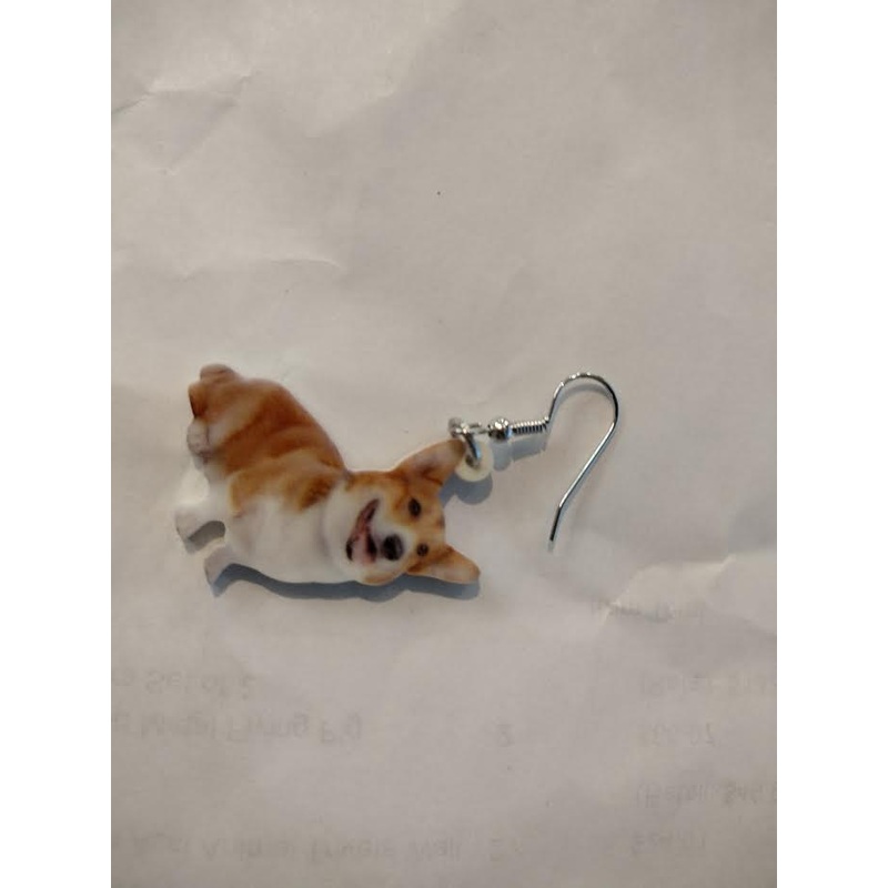 Dog & Kitten Acrylic Earrings