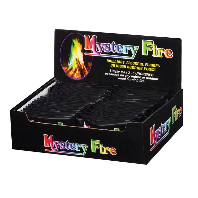 Mystery Fire Colorful Flames for Fireplaces, Outdoors, Camping, Bonfires