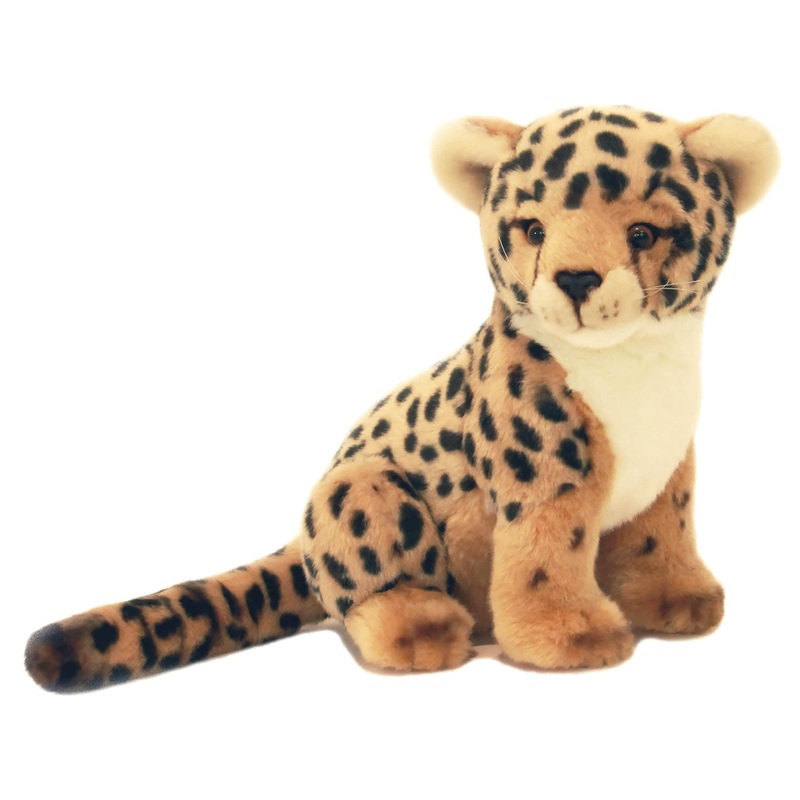 Plush Realistic Cheetah Cub Size 29cm/11.5