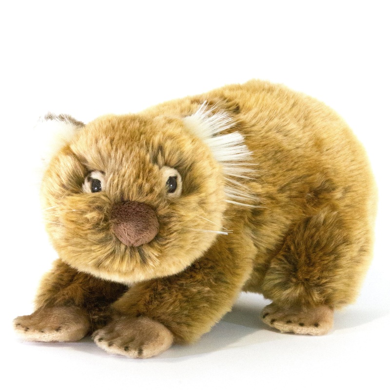 Plush Wombat Lifelike Eco-Friendly Medium Size 27cm/10.6