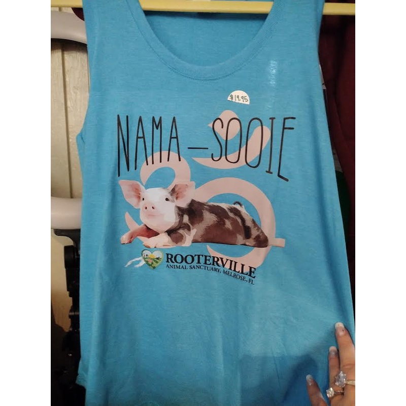 Rooterville Blue Racerback