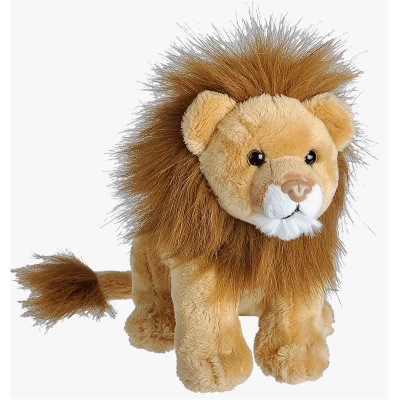 Stuffed Little Lion that Roars, So Cute!