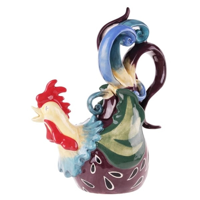 Earl Bass Rooster Teapot