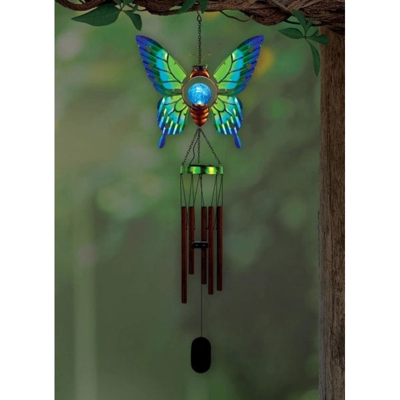 Solar Gardens, Solar Butterfly Wind Chime