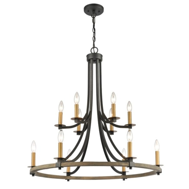 Woodbridge 12-Lght Chandelier