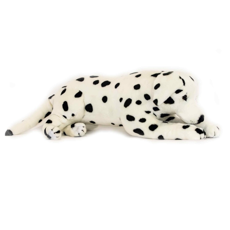 Plush Large Dalmatian Lifelike Eco Friendly Dog Size 62cm/24.4"