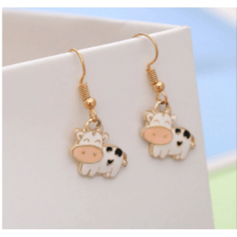 Cow Earrings-Cute Fashion Bovine Earrings!*