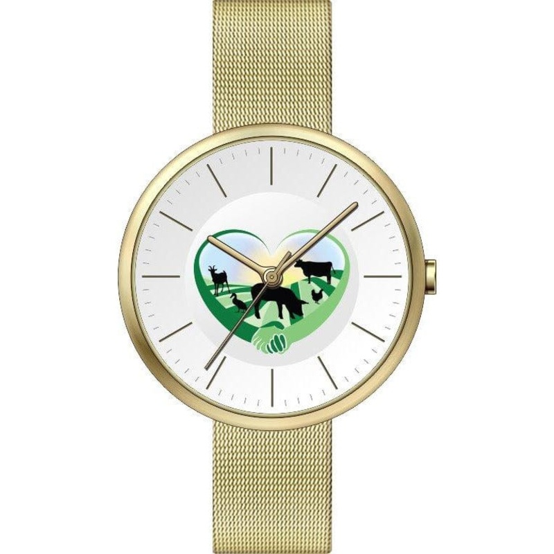 "Time to be Kind" Rooterville Logo Analog Watch