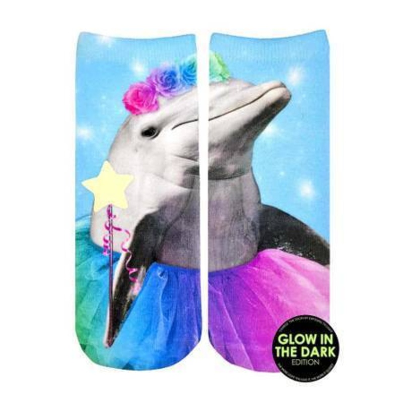 Dolphin in a Tutu Ankle Socks