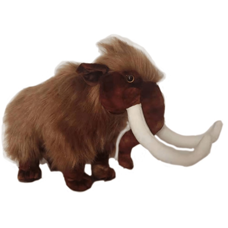 Wooly Mammoth Mastadon Plush 16.5" Stuffed Animal *