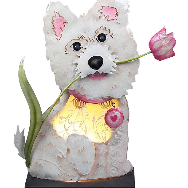 Puppy Dog Accent or Night Lamps Handmade
