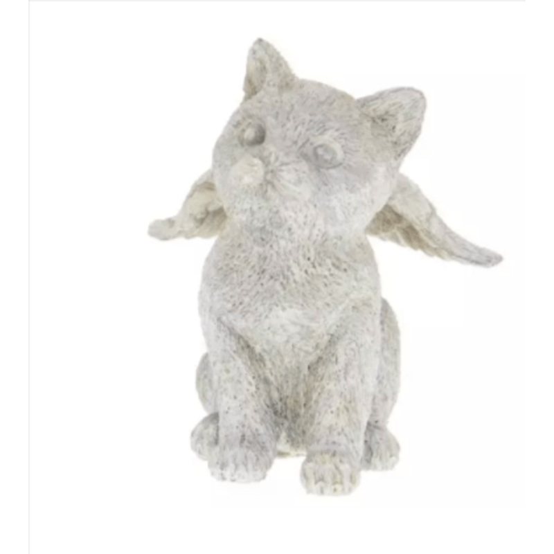 Cat Angel Figurine Tribute Keepsake For Your Furbaby