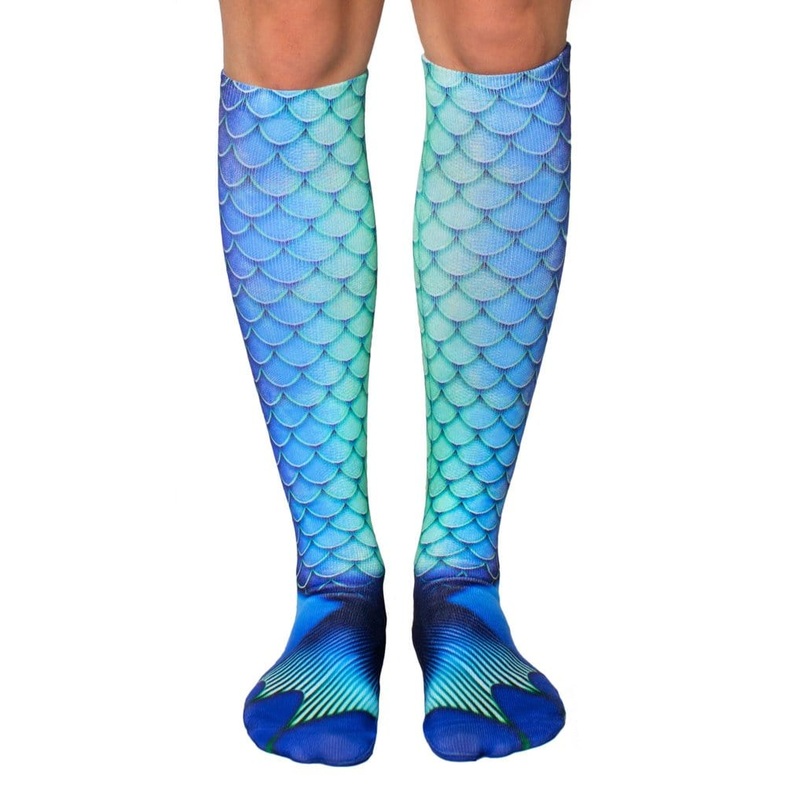 Mermaid Knee Socks by Living Royal *