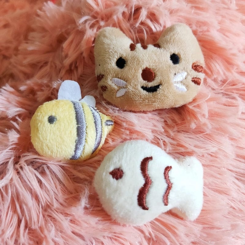 Catnip Plush Toys for Cats So much fun in such a little package! *