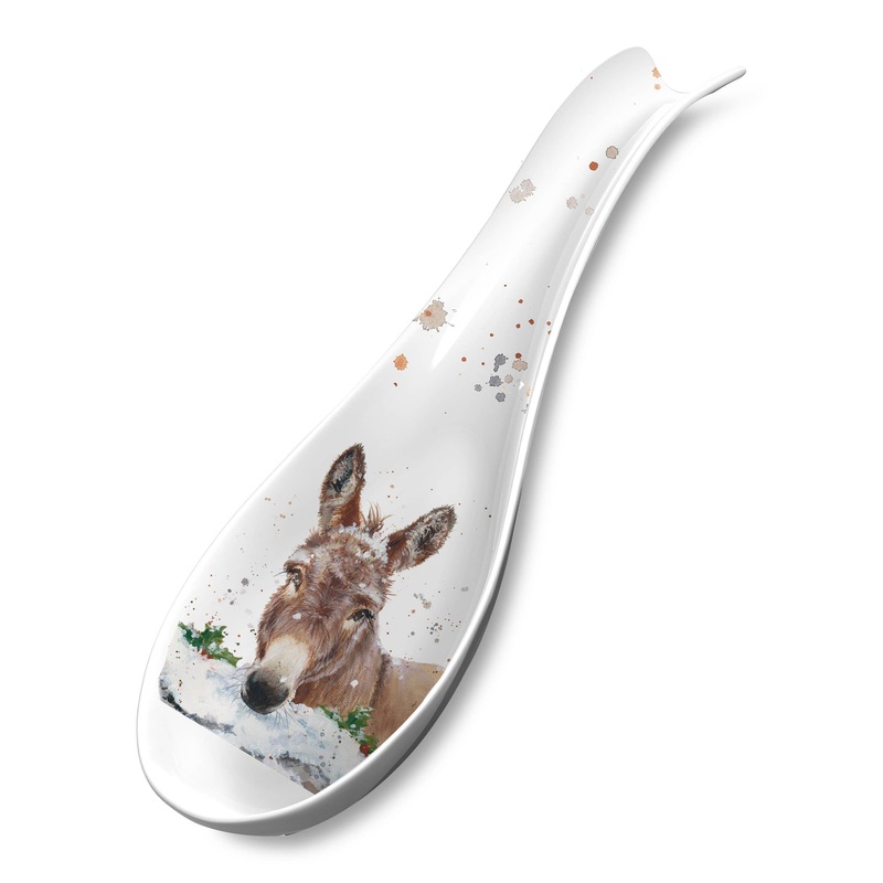 DONKEY SPOON REST-Watercolor Artist Designed