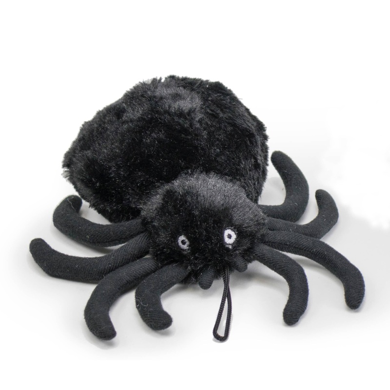 Creepy Baller - Tough Spider Dog Toy for Halloween *