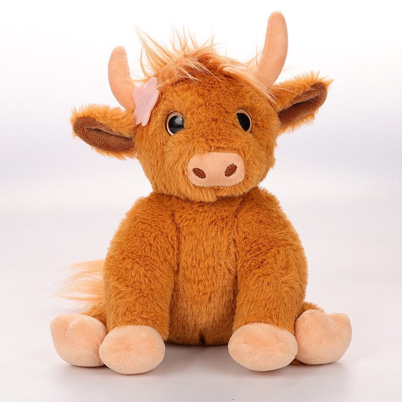 Plush Highland Cow Stuffed Animals So Cute!