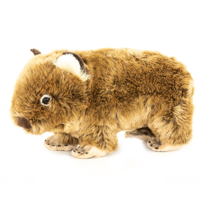 Plush Lifelike Australian Wombat Size 31cm/12"
