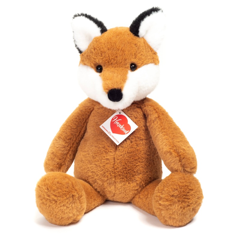 Foxie the Cute Red Fox Floppy and Extra Soft 32 cm Plush by Teddy Hermann