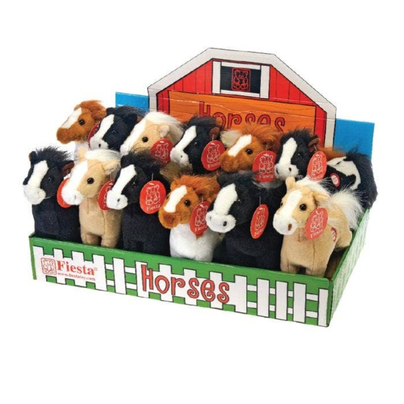 Kelley and Company - 8" Sound Horse Stuffed Animals in Display